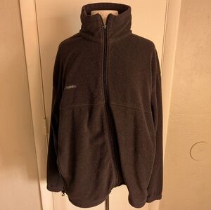Mens Columbia Fleece‎ Zip Up Sz XL